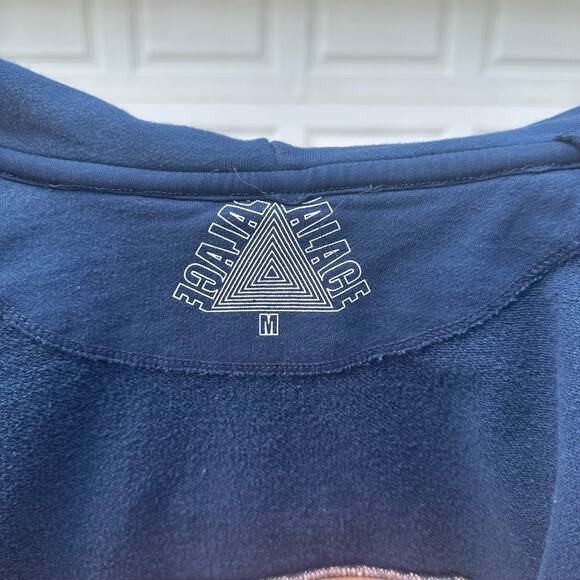 Men's Palace Colorblock Full Zip Hoodie Size M - Picture 5 of 6